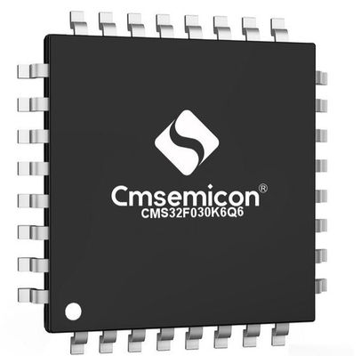 CMS32F030K6Q6 IC CHIP Flash MCU integrou altamente uma solução do termostato da parada