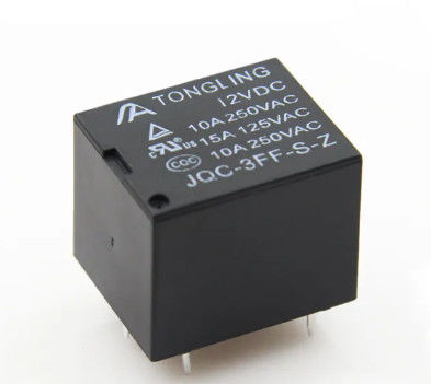 5 poder superior Mini Relay elétrico dos relés 15A 125VAC do PWB do Pin 5V 6V 9V 12V 24V T73