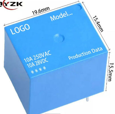volt 5v da C.C. 48v 24v 12 do Pin T73 do PWB 5 do relé JQC-3F Spdt do interruptor 12v eletromagnético