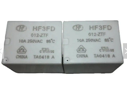C.C. do relé HF3FD/012-ZSTF HF3FD 024-ZTF 24V do interruptor da C.C. 10A 250VAC de HF3FD 012-ZTF 5Pin 12V